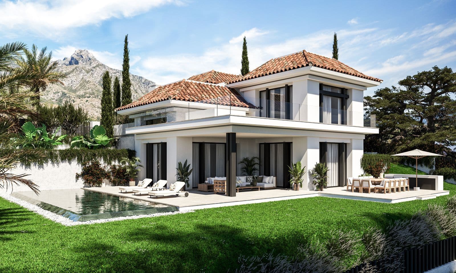 Detached Villa in The Golden Mile, Marbella