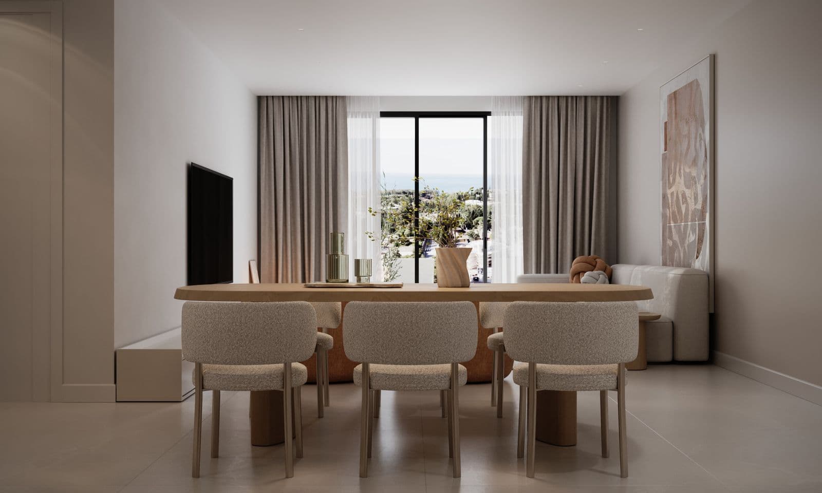 Middle Floor Apartment in New Golden Mile, Estepona