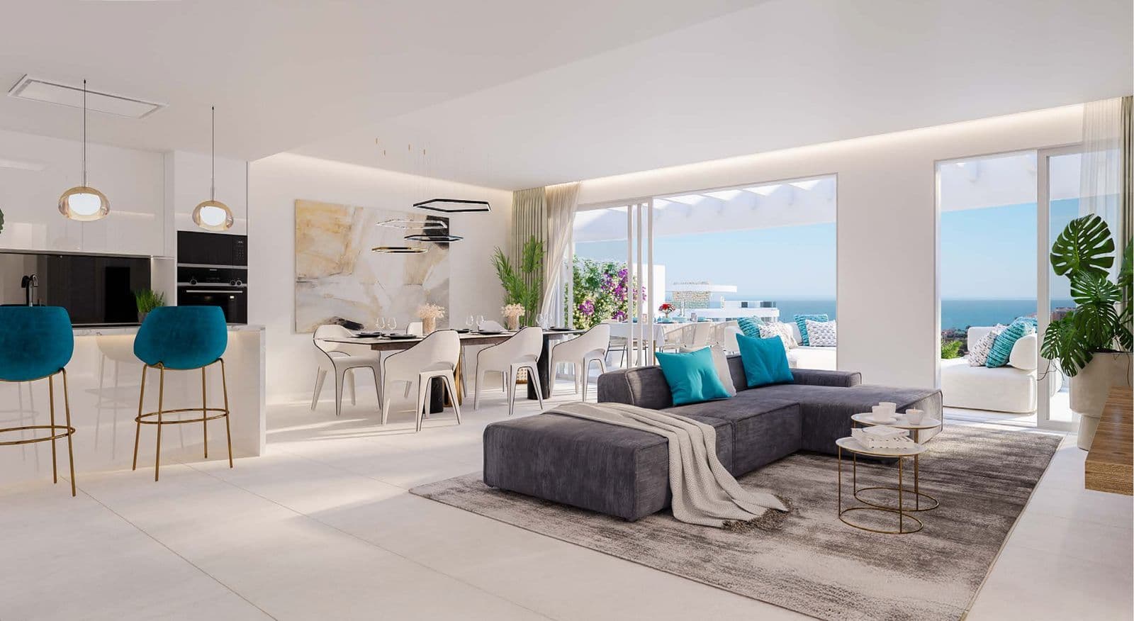 Middle Floor Apartment in La Cala de Mijas, Mijas