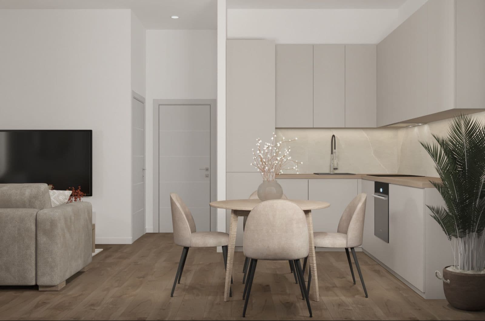 Middle Floor Apartment in Benalmadena Costa, Benalmádena