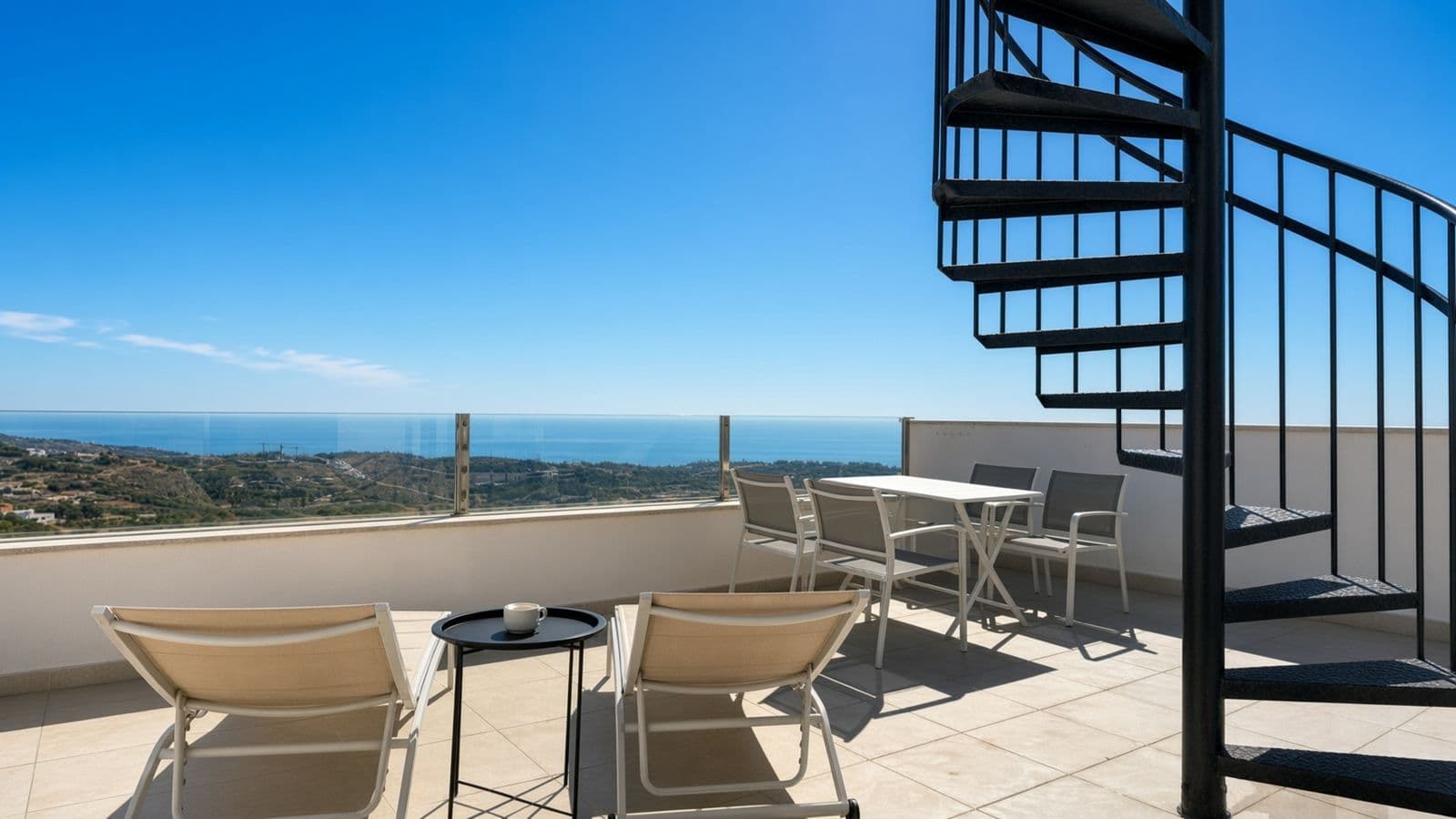 Penthouse Duplex in Doña Julia, Casares