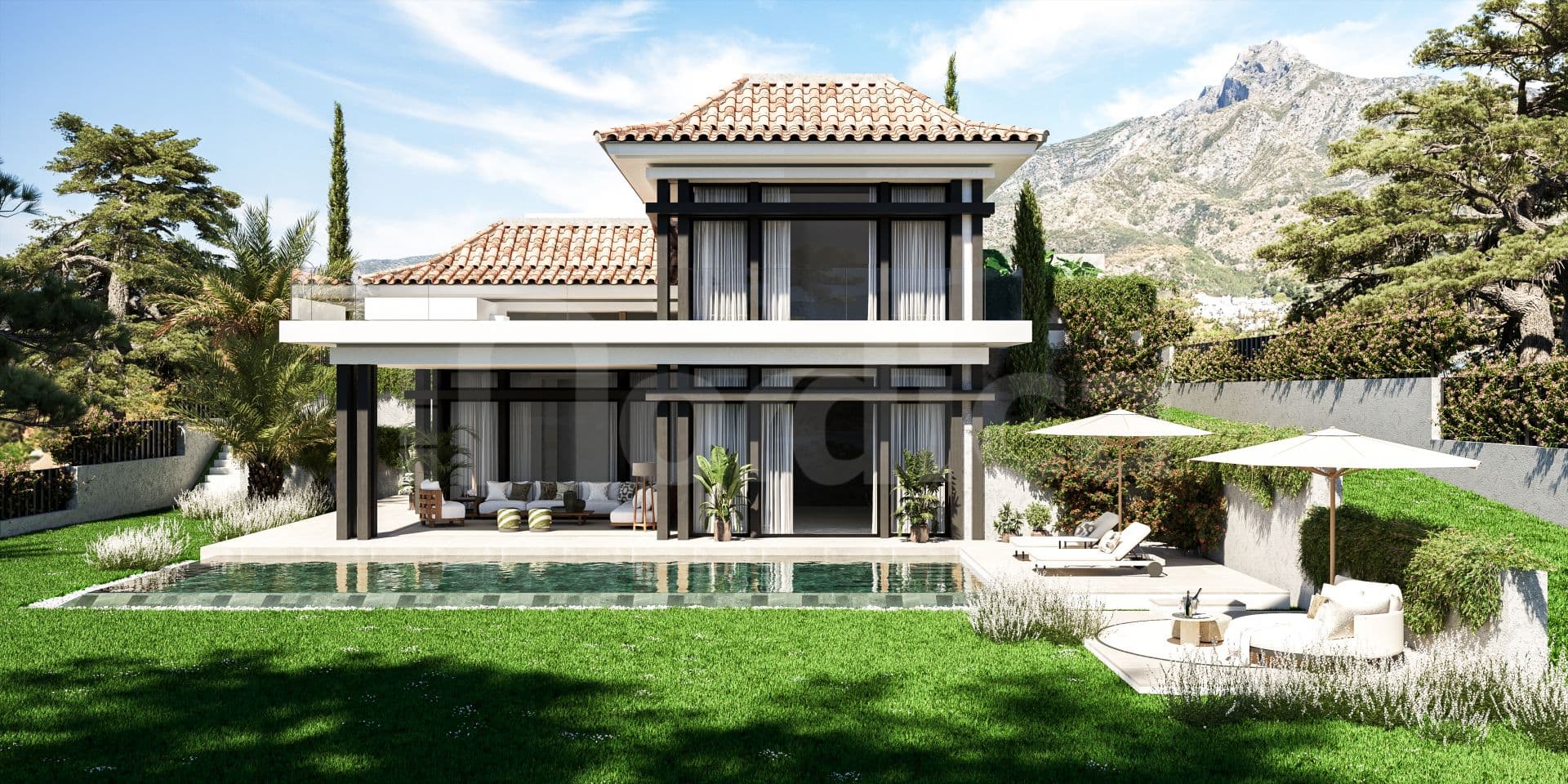 Four Villas, 1